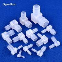 5~200pcs 14~3.2mm PP Reducing Elbow Connectors Aquarium Tank Air Pump Aerator Hose Pagoda Joint Garden Irrigation Pipe Fittings Pipe Fittings Accessor