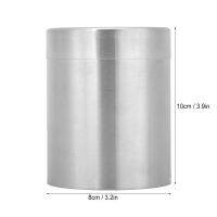 400Ml Stainless Steel Tea Tin Can Home Kitchen Canisters For Tea Coffee Sugar Storage