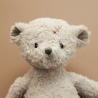 26Cm Teddy Bear With Scary Face Handmade Soft Bear Plush Chritmas Gift Bedtime Cuddly Rag Bear Stuffed Animal Toy