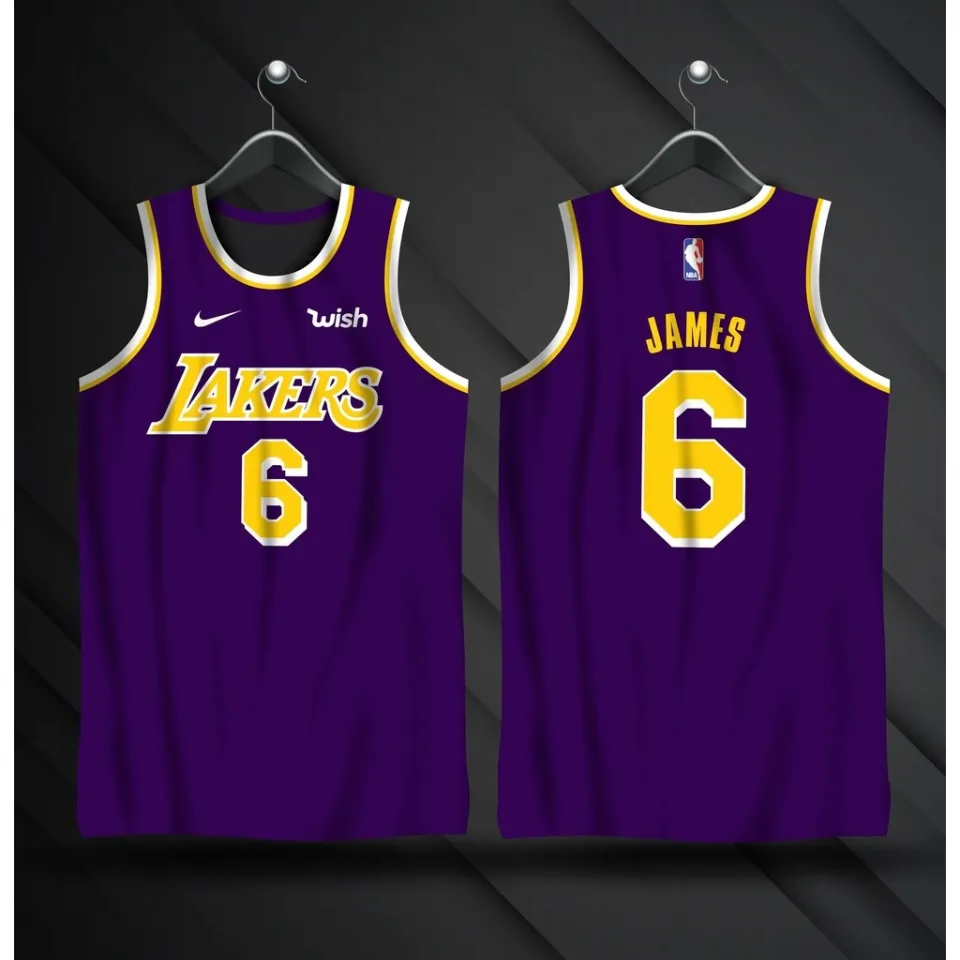 Subliminator Los Angeles Lakers Basketball Jersey