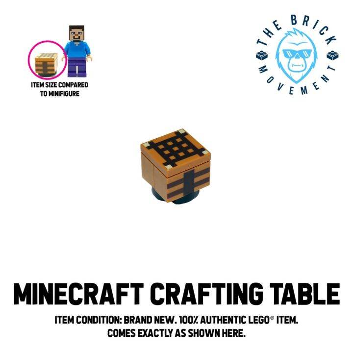 Y[&LEGO® ACCESSORIES MINECRAFT Crafting Table Lazada PH