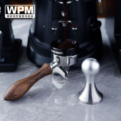 WPM แทมเปอร์กดกาแฟ Snless Steel Coffee Tamper Machine Espresso Press Flat Base 58mm แทมเปอร์ที่กดกาแฟ เครื่องชงกาแฟสด