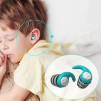 1 Pair Swimming Earplugs Waterproof Sleeping Earplugs Soft Ear-Wear Unisex Noise Reduction Silicone Earplugs Extra Accessories