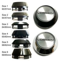 Style 4pc 60/64/65/68/69MMVossen Silver Sticker Car Modified Wheel Center Cover Rim Hub Cap Center Cap  for Vossen Wheel caps