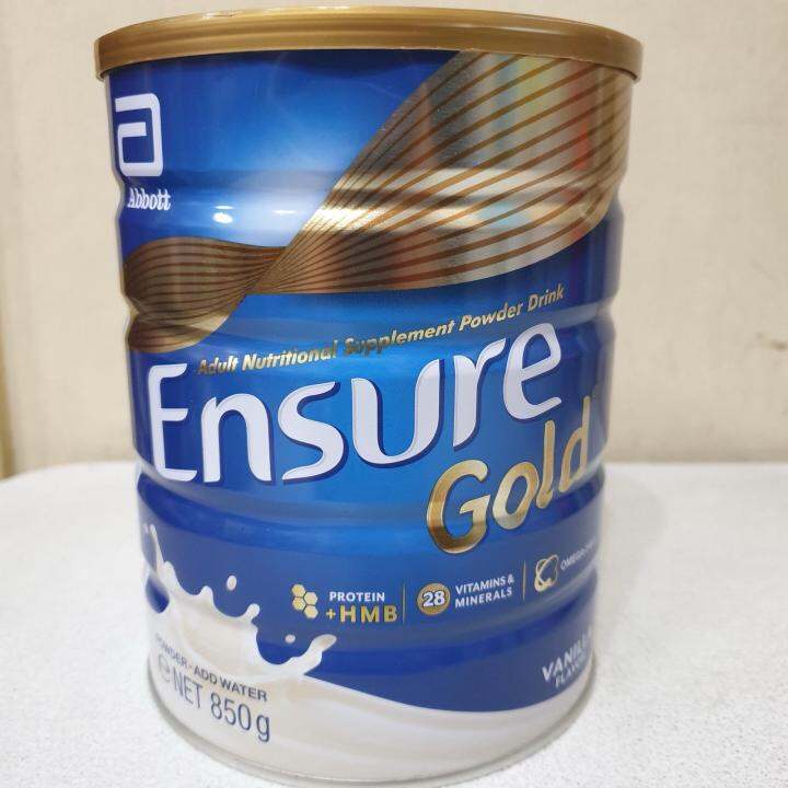 Ensure Gold Vanilla Flavor Hmb 850g March 2024 Exp Lazada Ph