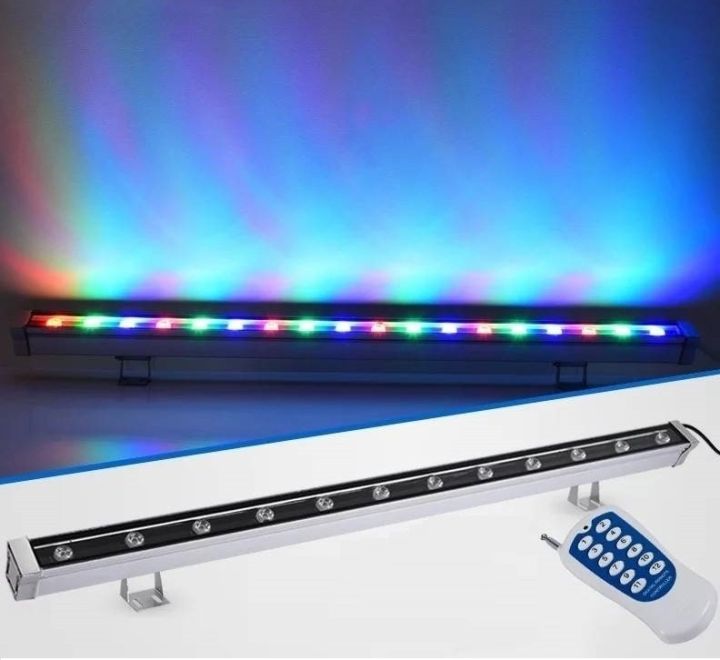 งานส่งห้าง-wall-washer-led-ไฟย้อมตึก-ไฟส่องตึก-36w-24w-18w-แสง-warm-ขาว-rgb-เเสงสว่าง-คุณภาพสูง-ไฟส่องกำแพง-โคมไฟส่องผนัง-ไฟส่องพื้นกำแพง