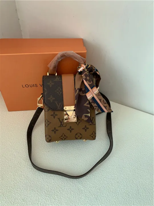 lv box type sling bag