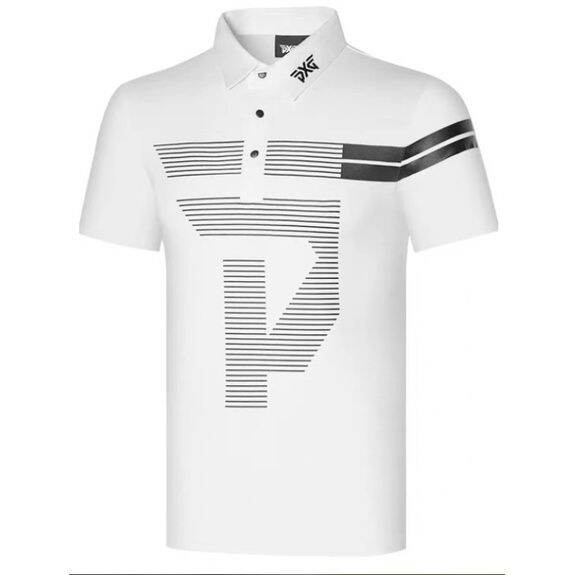 2023 New PXG Golf Jersey Men's Korean Dry Short Sleeve POLO Shirt 002