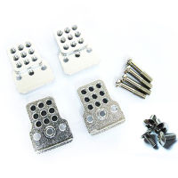 4Pcs RC Car Metal Shock Tower Bracket Kits Shock Sbsorbers Extension Seatfor 1/16 C-14/C-14K/C-24/C-24K Truck Off Road Car Parts