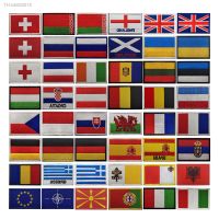 ♦✣ European flag badge NATO Greece Scotland Ireland Croatia Italy Hungary Lithuania magic patch armband flag embroidery patch