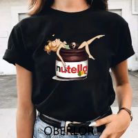 Women Cartoon T Shirt Peanut Butter Kawaii Print T Shirt 90s Ullzang T Shirt Women Korean Style Clothes