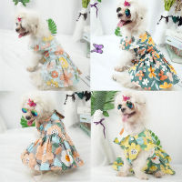 ZZOOI Sweet Pet Dog Clothes Ruffle Puppy Dress Lovely Pet Skirt Kitten Dresses Cat Clothes Pet Products for Chihuahua French Bulldog