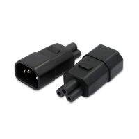 【CW】▤☃☃  1pcs Plug Convertor C5 To C14 IEC320 Female Industrial