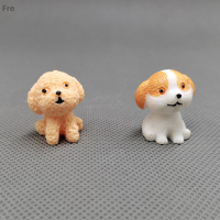 Fre 9pcs จำลอง MINI Hound ปั๊กสุนัขขนาดเล็กรูปสัตว์โมเดลรูปของเล่น