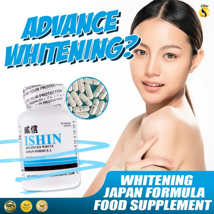 Ishin Advanced White Japan Formula 60 Capsules Beauty Supplement Food