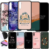 อ่อนนุ่ม Phone ปก เคสโทรศัพท์ J178 N176 Philippians Bible Verse Flower Jesus Love Coque หรับ OPPO A3S A5 A9 A7 A5S A37 Neo 9 A17K A83 A1 A92 A72 A52 F5 F7 F9 A7X A54 A12 A15 A16 A15S A16S A56 A55 F11 Pro A94 4G A95 A53S A39 A57 A17 ซิลิโคน Casing