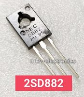 (20ตัว) D882 , 2SD882 , TRANSISTOR NPN 3A 60V TO-126