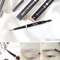 Free Shipping Weizi Automatic Rotating Double-Headed Rhombus Eyebrow Pencil Waterproof Sweatproof No Smudge