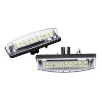 2ชิ้นสำหรับ Mitsubishi Colt Plus Grandis 2003-2021รถยนต์ป้ายทะเบียน LED ไฟประกอบ6000K Whit Canbus ไม่มีข้อผิดพลาดเครื่องประดับโคมไฟ