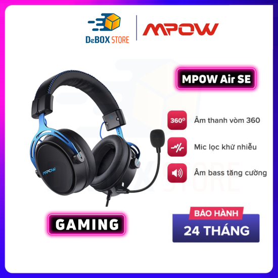 Giao hàng nhanh tai nghe gaming mpow air se bh439a âm thanh vòm 360 độ - ảnh sản phẩm 9