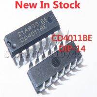 5PCS/LOT CD4011BE CD4011 DIP-14 HEF/TL/HCF4011 Four 2-input NAND gate In Stock NEW original IC