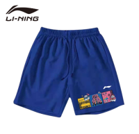 กางเกงวอร์ม LI NING กางเกงแบดมินตันผู้ชายผู้หญิง2023ใหม่สำหรับฤดูร้อนกางเกงวิ่งฟิตเนสแห้งเร็วระบายอากาศดีกางเกงกีฬาขาสั้นวัยรุ่นกางเกงขาสั้นฝึกซ้อมการแข่งขันกีฬา