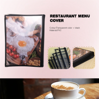 Transparent Restaurant Menu Covers for A4 Size Book Style Cafe Bar 10 Pages 20 View