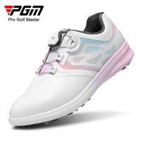 PGM Women Golf Shoes Ladies Knob Strap Sports Shoes Waterproof Anti-skid Womens Light Weight Soft Breathable Sneakers XZ249