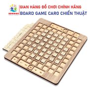 Bộ Bàn Cờ Caro 64 Quân Bằng Gỗ Giúp Bé Phát Triển IQ Tư Duy Chiến Lược