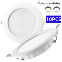 10pcs LED Downlight Recessed Ceiling Lamps 5W 7W 9W 12W 20W 220V Spotlight LED Lights for Indoor Kitchen Bathroom Living Room