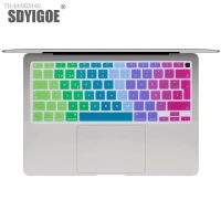 ♘☒▤ SDYIGOE Laptop keyboard case color silicone Keyboard Cover For Macbook Air13 A2179 Protective film For Apple Air13 2020 Spanish