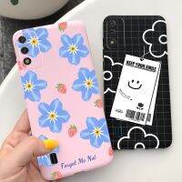 สำหรับ ITEL A26 A37เคสโทรศัพท์เคสซิลิโคนฝาหลังนุ่มพิมพ์ลายดอกเดซี่น่ารักสำหรับ ItelA37ฝาครอบเคสขนาด26นิ้ว