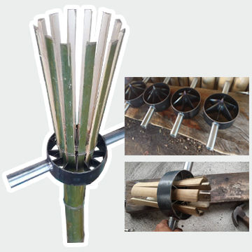 PPN TOOL จำปาผ่าไม้ไผ่ เครื่องมือผ่าไม้ (ขนาด 6 นิ้ว) ขนาด ผ่า 2-12 ซี่ เครื่องมือเอนกประสงค์ งานDIY