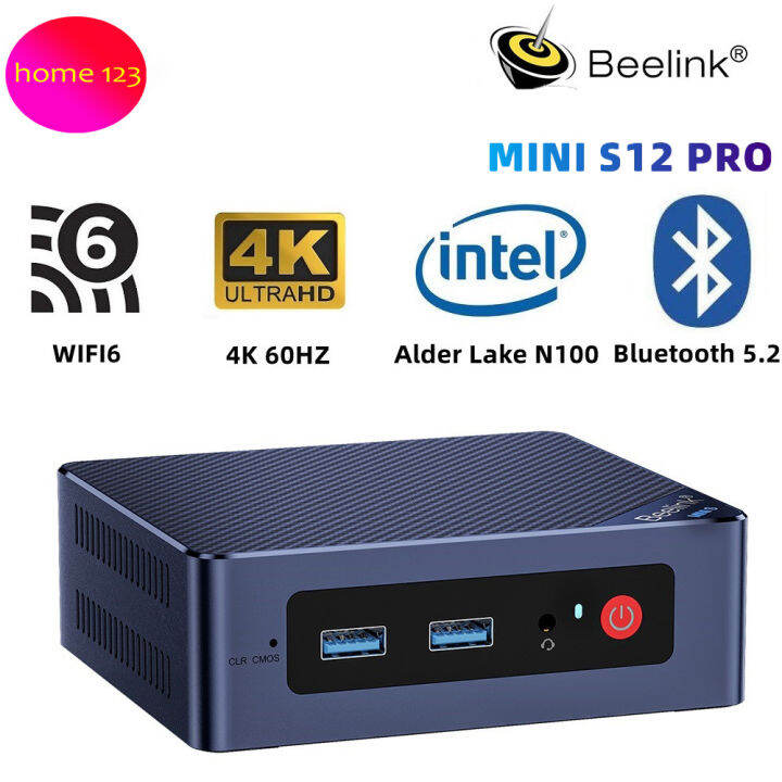 Beelink MINI S 12 PRO Intel Alder Lake N100 WiFi 6 BT5.2 Windows 11