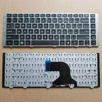 New For HP ProBook 4440 4440S 4441S 4445S 4446S Series US Laptop Keyboard With Grey Frame