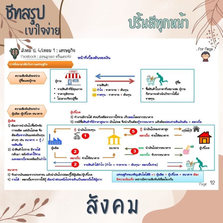 ชีทสรุป-ป-4-เทอม-1-แนวอัสสัม-เซนต์คาเบียล-รวม-5-วิชาหลัก