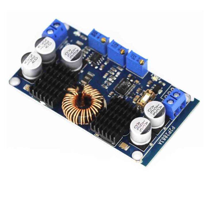Convertitore Boost DC 5-32V A 1-30V Step-up/down Automatico, 10A Max, 80W, Con Fusibile, Per Ricarica Solare E Alimentatori, Modulo Regolatore Di Tensione - 4