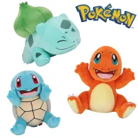 ต้นฉบับโปเกมอน Pikachu ตุ๊กตา C Harmander S Quirtle Mewtwo B Ulbasaur ของเล่นตุ๊กตาอะนิเมะยัดไส้สัตว์ของเล่น Kawaii ตุ๊กตาตุ๊กตาของขวัญ