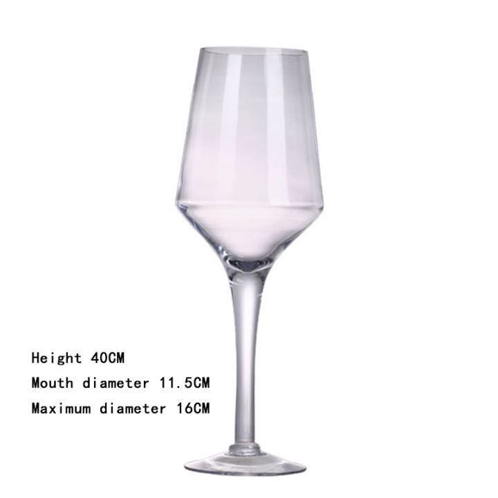 สามารถแกะสลักโลโก้บนถ้วยได้-แก้วไวน์ความจุขนาดใหญ่-3500ml-แก้วเบียร์-แก้วไวน์บาร์-แก้วไวน์ปาร์ตี้-ของขวัญวันเกิด