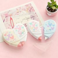 2 Pcs Love Heart Correction Tape Material Escolar Kawaii Stationery Office School Supplies Papelaria 10m