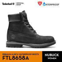 TIMBERLAND WOMENS 6-INCH PREMIUM WATERPROOF BOOTS รองเท้าบูทผู้หญิงกันน้ำ (FTL8658A)