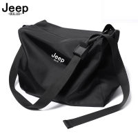 JEEP BULUO nd Sports Gym Fitness Trip Travel Large Capacity Literature And Art Bag Crossbody Shoulder Bags For Men and Women