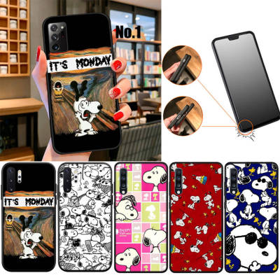 TTL11 Charlie Snoopy Cute อ่อนนุ่ม High Quality ซิลิโคน TPU Phone เคสโทรศัพท์ ปก หรับ Samsung Galaxy Note 10 9 8 S7 S8 S9 S10 S10e Plus Lite