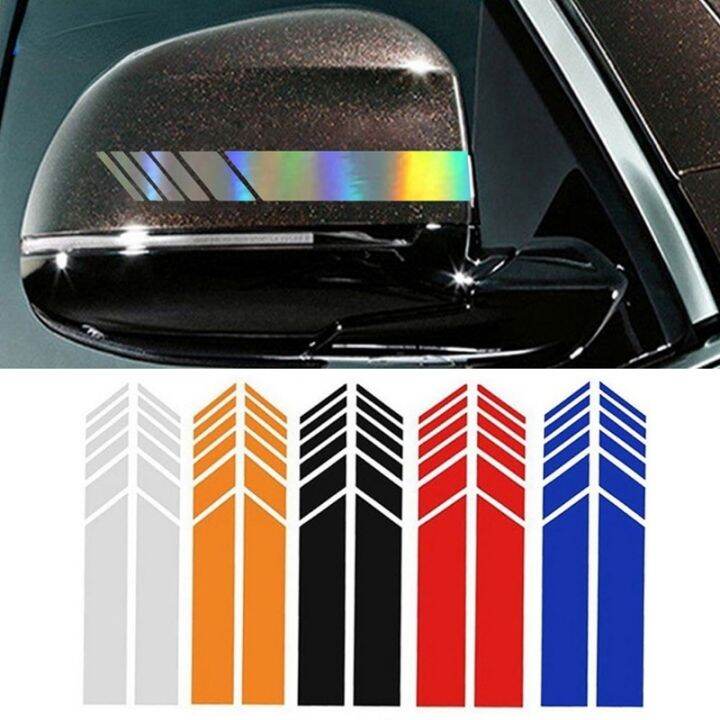 【Ready Stock】 Car Sticker Rearview Mirror Sticker DIY Waterproof Side