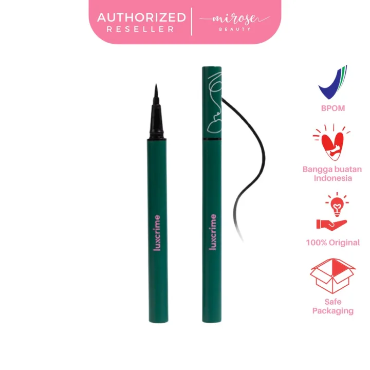 Luxcrime Ultra Stay Eyeliner Espresso Midnight Lazada Indonesia