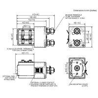 SW80B-4 DC24V Forklift DC Contactor SW80-164L for Electric Forklift 125A Albright Single-Acting Solenoid Contactor