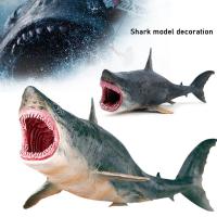 Simulated Shark Animal Model Toy Creative Megalodon Toy Model For Childrens Shark PVC R2F3