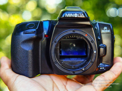 ขายกล้องฟิล์ม Minolta a303si Serial 00427730 Body Only กล้องฟิล์มถูกๆ สำหรับคนอยากเริ่มถ่ายฟิล์ม