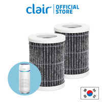 Replacement HEPA Filter for CLAIR B3S Portable Air Purifier(2pcs)