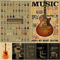 Collection Poster Prints Paper Posters Room Bar Music Wall Painting